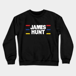 James Hunt Helmet Crewneck Sweatshirt